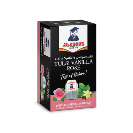 20 Tulsi Vanilla Rose Tea Bags